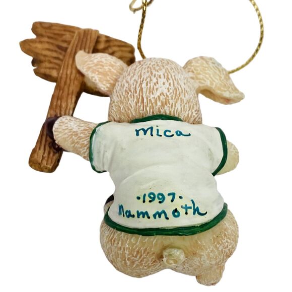 Christmas tree Ornament Lot Holiday Nativity Snowman Boots Pig Mouse Rat Vintage - Picture 11 of 16